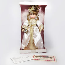 Cargar imagen en el visor de la galería, Muñeca Ángel Porcelana Joy Victorian Garden Coleccionable
