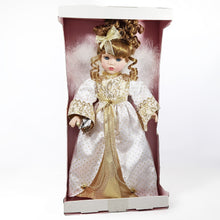 Cargar imagen en el visor de la galería, Muñeca Ángel Porcelana Joy Victorian Garden Coleccionable