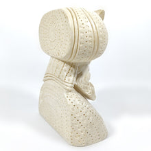 Cargar imagen en el visor de la galería, Busto Figura Sultán Otomano Turco Resina Sepiolita Vintage