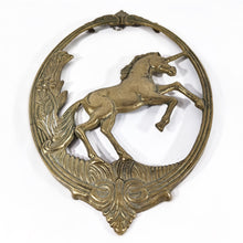 Cargar imagen en el visor de la galería, Antigüedad Marco Unicornio Bronce 70s Estilo Francés