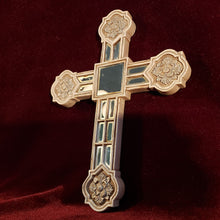 Cargar imagen en el visor de la galería, Cruz Vintage de Espejos y Pasta, estilo Antiguo