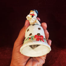 Cargar imagen en el visor de la galería, Campana Antigua Coleccionable Navideña Gato