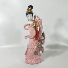 Cargar imagen en el visor de la galería, Antigua Figura Geisha Porcelana Japonesa, Coleccionable