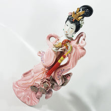 Cargar imagen en el visor de la galería, Antigua Figura Geisha Porcelana Japonesa, Coleccionable