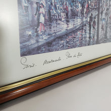 Cargar imagen en el visor de la galería, Cuadro Litografía París Jacques Chardon Montmartre, 1982