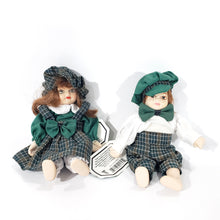 Cargar imagen en el visor de la galería, Antiguas Muñecas De Porcelana Y Trapo Coleccionables