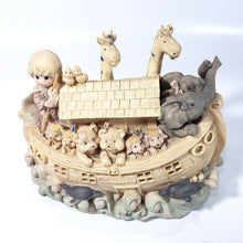Cargar imagen en el visor de la galería, Lámpara Infantil Arca de Noé Vintage, Coleccionable, Resina