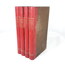 Cargar imagen en el visor de la galería, Antigua Caja Vinos forma Enciclopedia Libros, Cava Vintage