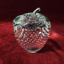 Cargar imagen en el visor de la galería, Antigua Manzana de Cristal Sólido Burbujas Controladas, 90s