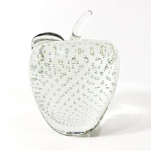 Cargar imagen en el visor de la galería, Antigua Manzana de Cristal Sólido Burbujas Controladas, 90s
