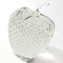 Cargar imagen en el visor de la galería, Antigua Manzana de Cristal Sólido Burbujas Controladas, 90s