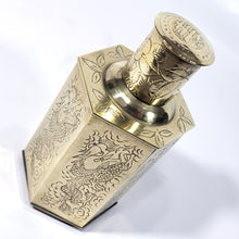 Cargar imagen en el visor de la galería, Recipiente Antiguo Chino Bronce de Té, Dragones Grabados