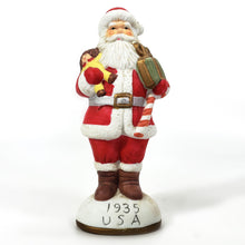 Cargar imagen en el visor de la galería, Figura Antigua Decorativa Santa Claus USA 1935 Cerámica