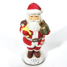 Cargar imagen en el visor de la galería, Figura Antigua Decorativa Santa Claus USA 1935 Cerámica