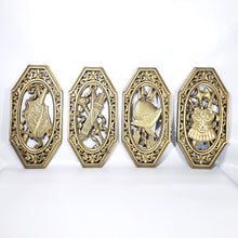 Cargar imagen en el visor de la galería, Antigua Colección Decoracion Pared Medieval Homco Heráldica