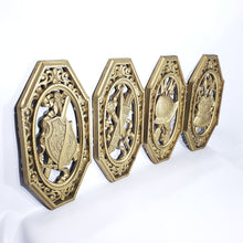 Cargar imagen en el visor de la galería, Antigua Colección Decoracion Pared Medieval Homco Heráldica