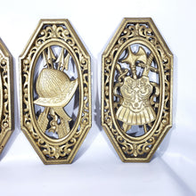 Cargar imagen en el visor de la galería, Antigua Colección Decoracion Pared Medieval Homco Heráldica