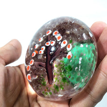 Cargar imagen en el visor de la galería, Par Pisapapeles Vintage Cristal Murano Árboles Hechos a Mano