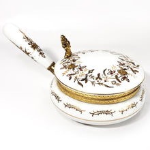 Cargar imagen en el visor de la galería, Antiguo Recipiente Mayordomo Porcelana Migajas Vintage