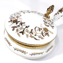 Cargar imagen en el visor de la galería, Antiguo Recipiente Mayordomo Porcelana Migajas Vintage