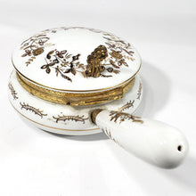 Cargar imagen en el visor de la galería, Antiguo Recipiente Mayordomo Porcelana Migajas Vintage