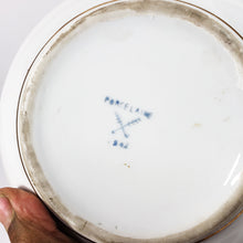 Cargar imagen en el visor de la galería, Antiguo Recipiente Mayordomo Porcelana Migajas Vintage