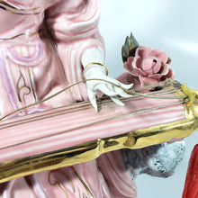 Cargar imagen en el visor de la galería, Antigua Escultura Geisha Porcelana Japonesa Kisaeng Coreana