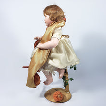 Cargar imagen en el visor de la galería, Muñeca Porcelana Coleccionable Angel Cosecha Wicca Vintage