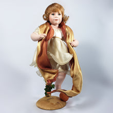 Cargar imagen en el visor de la galería, Muñeca Porcelana Coleccionable Angel Cosecha Wicca Vintage