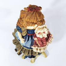 Cargar imagen en el visor de la galería, Figura Niña Victoriana Coleccionable Muñeca Vintage 33 cm