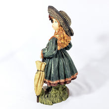 Cargar imagen en el visor de la galería, Escultura Dama Victoriana Coleccionable Muñeca Vintage 31 cm