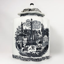 Cargar imagen en el visor de la galería, Jarrón Tibor Porcelana con Tapa Estilo Antiguo Vintage