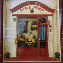 Cargar imagen en el visor de la galería, Cuadro Antiguo Decorativo Relieve Tienda De Vinos