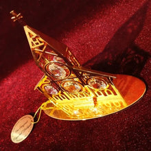 Cargar imagen en el visor de la galería, Iglesia En Baño De Oro 24 K Con Cristal Austriaco