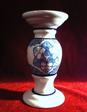 Cargar imagen en el visor de la galería, Porta Cirios De Porcelana