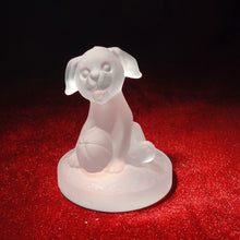 Cargar imagen en el visor de la galería, Perrito De Cristal Mate, Marca Krystaluxus