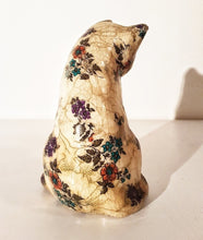 Cargar imagen en el visor de la galería, Figura Gato Craquelado Vintage
