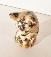 Cargar imagen en el visor de la galería, Figura Gato Craquelado Vintage