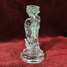 Cargar imagen en el visor de la galería, Porta Velas Ángel Cristal Candelabro Vintage 90s