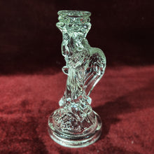 Cargar imagen en el visor de la galería, Porta Velas Ángel Cristal Candelabro Vintage 90s