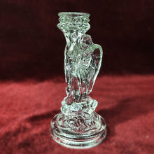 Cargar imagen en el visor de la galería, Porta Velas Ángel Cristal Candelabro Vintage 90s