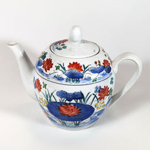 Cargar imagen en el visor de la galería, Antigua Tetera Cerámica Williams Sonoma Motivos Asiáticos Vintage