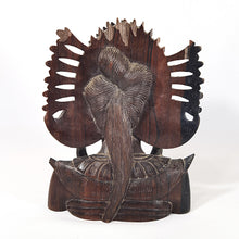 Cargar imagen en el visor de la galería, Rostro Bali Indonesia Madera Tallada Coleccionabe Vintage