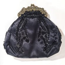 Cargar imagen en el visor de la galería, Bolso Vintage Estilo Antiguo Art Nouveau Lentejuelas Metal
