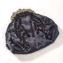 Cargar imagen en el visor de la galería, Bolso Vintage Estilo Antiguo Art Nouveau Lentejuelas Metal