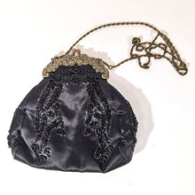 Cargar imagen en el visor de la galería, Bolso Vintage Estilo Antiguo Art Nouveau Lentejuelas Metal