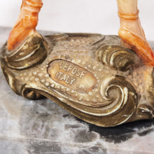 Cargar imagen en el visor de la galería, Antiguo Par Bailarinas Fontanini Depose Italy Vintage 50s