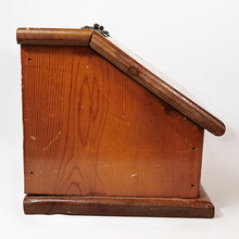 Cargar imagen en el visor de la galería, Antigua Caja Galletero Pan Vintage Amish Pintada a Mano