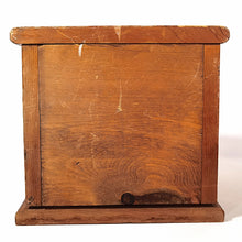 Cargar imagen en el visor de la galería, Antigua Caja Galletero Pan Vintage Amish Pintada a Mano