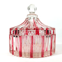 Cargar imagen en el visor de la galería, Bombonera Vintage Bowl Cristal Joyero Alhajero Grande